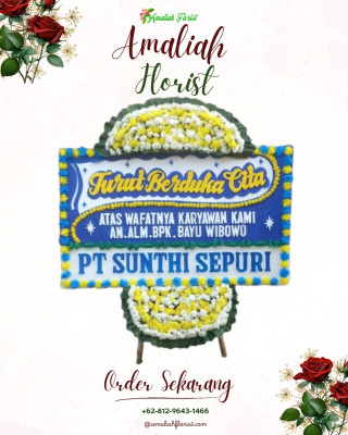 Papan Bunga Duka di Pagesangan Timur